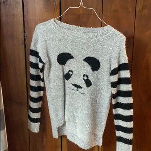 Panda bear sweater